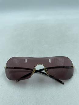 Giorgio Armani Shield Mauve Sunglasses