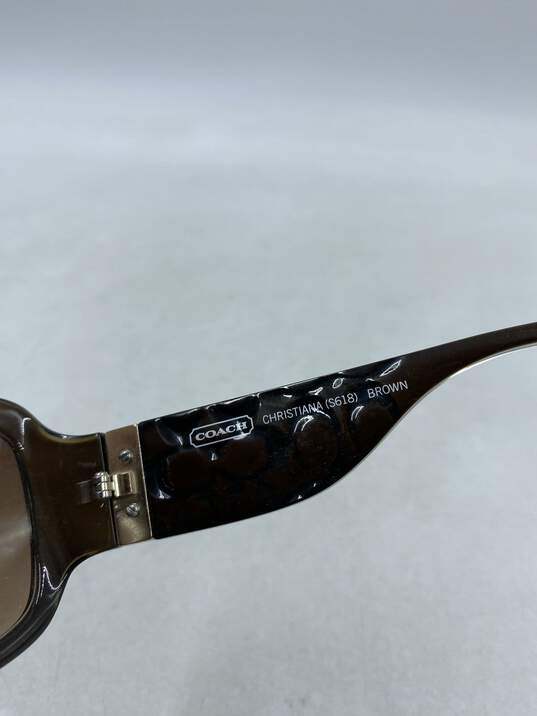 Coach Brown Sunglasses - Size One Size image number 6
