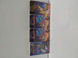 4 Walt Disney Black Diamond Classic VHS Cassette Assortment