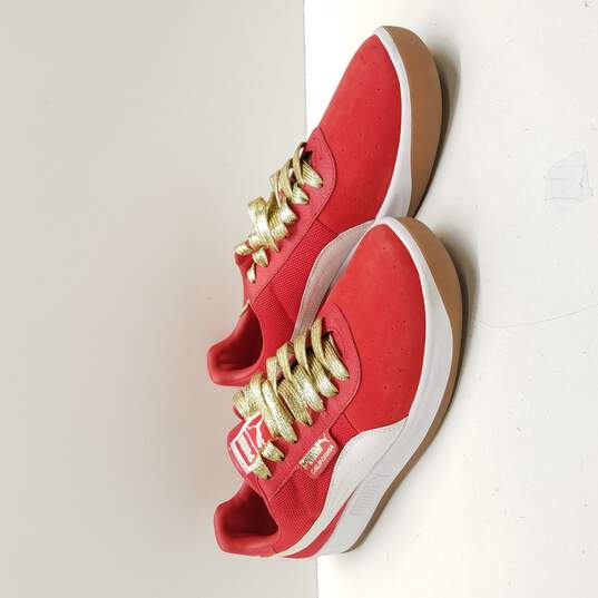 Puma Men's Red California Sneaker Size 14 image number 8