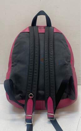Coach Pebble Leather Mini Charlie Backpack Magenta alternative image