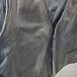Men's Black Bermans Leather Vest Size 44 image number 2