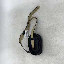 NWT Women Black Leather Adjutstable Strap Zipper Quilted Fanny Belt Bag alternative image