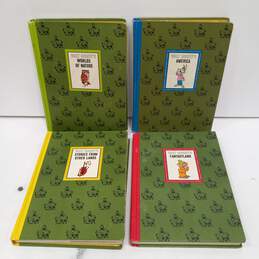 Vintage Bundle of Four Wonderful Worlds of Walt Disney Books