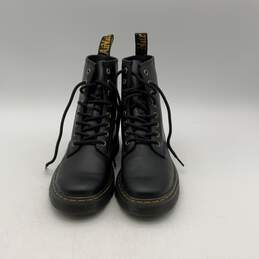 Dr. Martens Mens Zavala Black Leather Lace Up Combat Boots Size 7M
