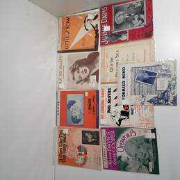 VTG. Mixed Lot Of 9 Song/Theater Books Ft. Rosemary Clooney Marx Bros. ++
