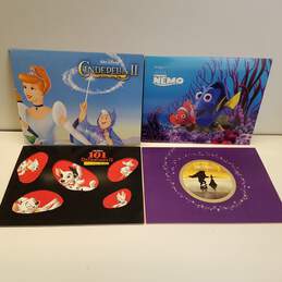 Exclusive Disney Store Set of 4 Movie Lithograph Sets