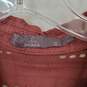 PrAna Maroon Organic Cotton Short Sleeve Midi Dress WM Size S image number 2