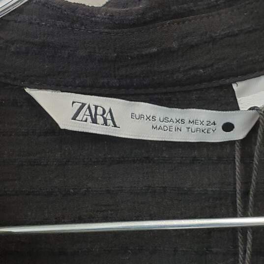 Zara Button-Down Blazer Size Extra Small image number 4