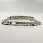 Designer Brighton Silver-Tone Sisters Engraved Curb Chain Bracelet image number 2