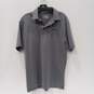 Under Armour Striped Polo Shirt Men's Size M image number 1