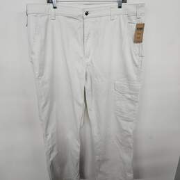 Duluth Trading Co White Everyday Carpenter Pants