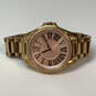 Designer Michael Kors MK-3569A Gold-Tone Stainless Steel Analog Wristwatch image number 3