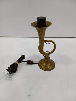 Vintage Trumpet Lamp