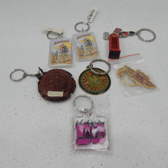 Assorted Keychain Lot Travel Souvenir image number 2