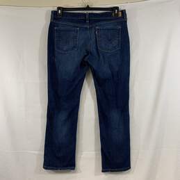 Women's Medium Wash Levi's 552 Mid-Rise Straight Jeans, Sz. 12S alternative image