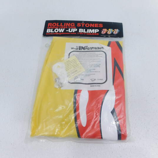 Rolling Stones Inflatable Blow Up Blimp NIP Zeppelin Licks Tour Official Promo image number 3