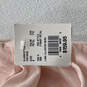NWT Womens Pink Wide Strap Mesh Shoulder Zip Bridesmaids Wedding Dress Sz 8 image number 7