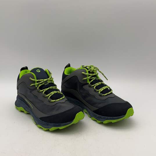 Merrell Mens Moab Speed Mid MK265212 Blue Green Sneaker Shoes Size 7M image number 6