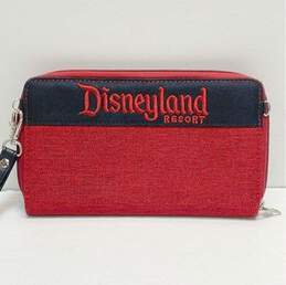 Disneyland Resort Mickey Mouse Sketch Wallet Wristlet Red alternative image