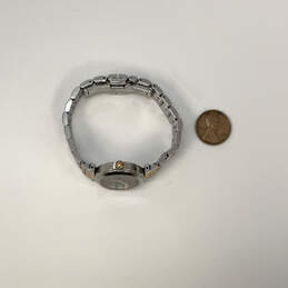 Designer Bulova 98P156 Silver And Gold-Tone Analog Bracelet Wristwatch alternative image