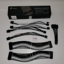 Untested Formula Mod Computer Extension Cable Kit Compatible w/ All Power Supplies P/R