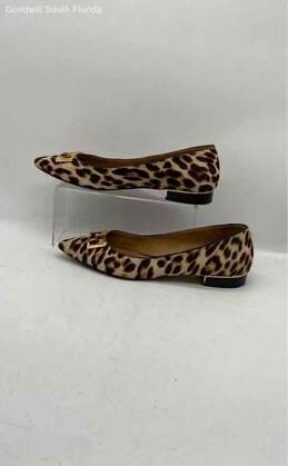 Tory Burch Womens Animal Print Shoes Size 10