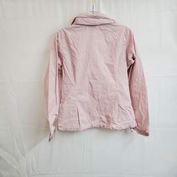 Columbia Light Pink Nylon Hooded Full Zip Jacket WM Size S NWT alternative image