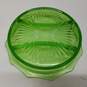 Vintage Green Glass Dish with Dividers image number 3