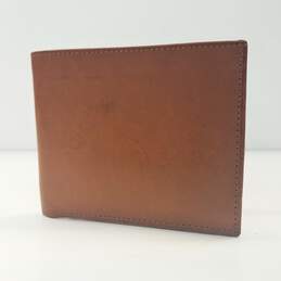 COACH Brown Leather Bifold Wallet Men's alternative image