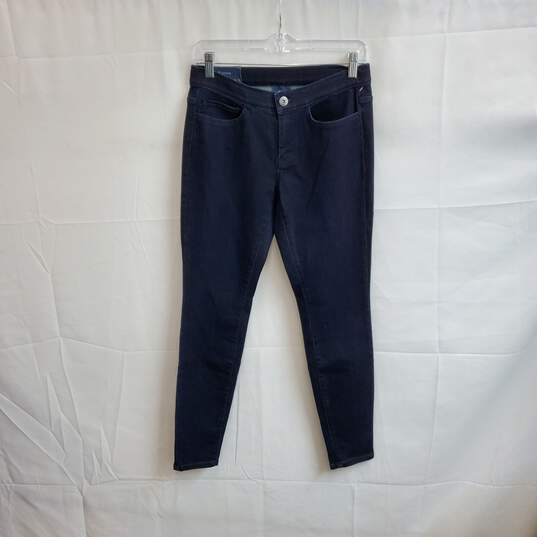 J. Jill Dark Blue Cotton Blend 5-Pocket Leggings WM Size 2 NWT image number 1