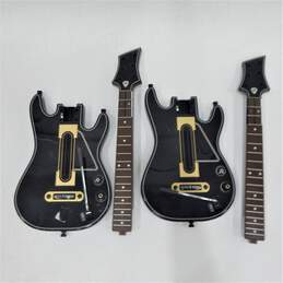 2 Activision Guitar Hero Live Wireless Guitar Controllers PS3