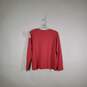 Womens Cotton Round Neck Long Sleeve Pullover T-Shirt Size Large image number 2