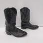 Dan Post Men's Black Leather Western Boots Size 9.5 image number 4