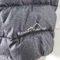 Womens Zipper Pockets Long Sleeve Full-Zip Hooded Puffer Jacket Size Medium image number 3