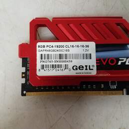 EVO POTENZA 8GB (1×8GB) 2400MHZ DDR4 Memory Ram (GPR48GB2400C16S) Untested alternative image