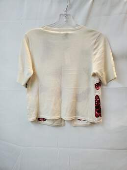 Talbots Silk Butterfly Sweater Blouse Women's Size P Petite NWT alternative image