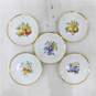 Hutschenreuther Bavaria Selb Fruits & Flowers Lunch Salad Plates image number 1