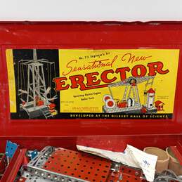 Vintage Erector No. 7.5 Engineer's Set In Case alternative image