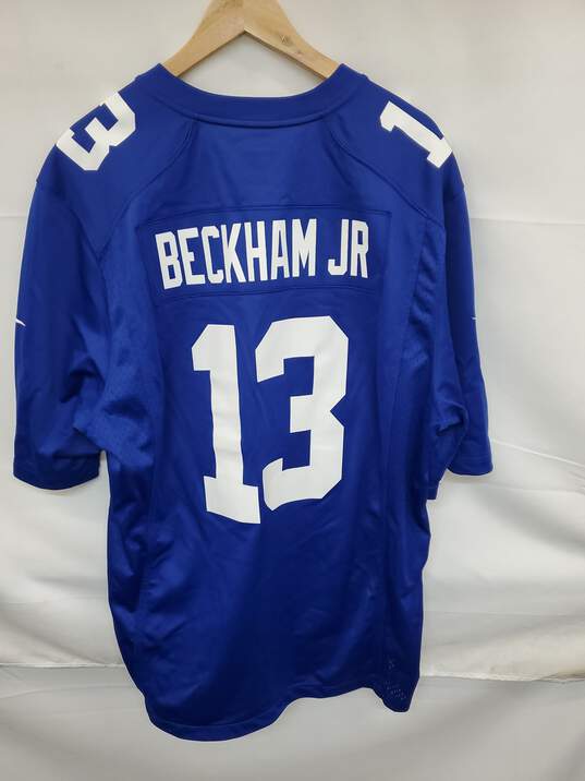 Unisex Nike NFL #13 Beckham Jr. NY Blue Jersey Sz XL image number 1