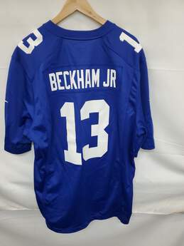 Unisex Nike NFL #13 Beckham Jr. NY Blue Jersey Sz XL