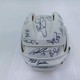 2003-04 Chicago Blackhawks Season Ticket Holder Party 25x Signed Helmet