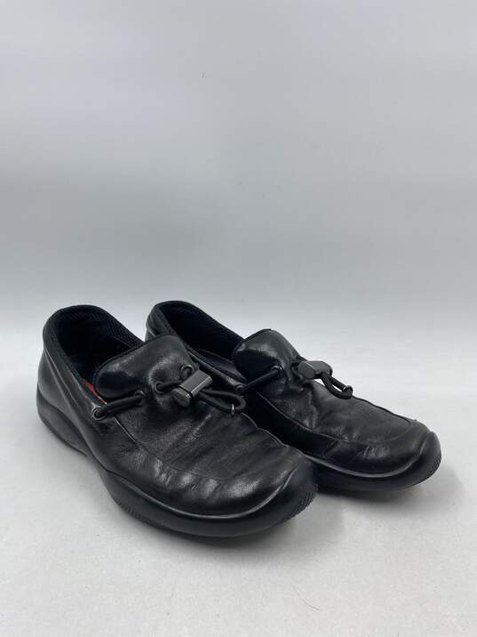 Authentic Prada Toggle Black Loafer W 5 image number 3