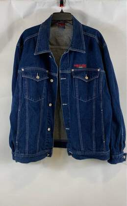 Pure Playaz Men's Blue Denim Jacket- XL