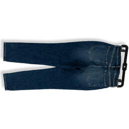 Womens Blue Medium Wash Denim Ultra High-Rise Slim Fit Skinny Jeans Sz 26P alternative image
