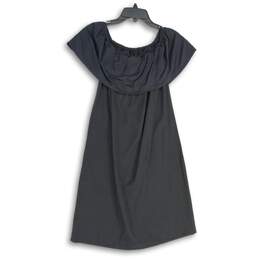 APT.9 Womens Black Sleeveless Off The Shoulder Pullover A-Line Dress Size XS alternative image