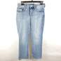 NYDJ Women Light Blue Splash Straight Jeans Sz 6 NWT image number 1