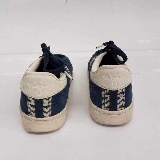 N'Go Blue Suede Sneakers Size 7 image number 3