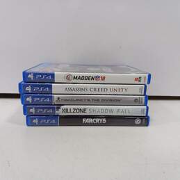 Lot of 5 Assorted Sony PlayStation 4 PS4 Video Games
