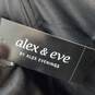 Alex & Eve By Alex Evenings Midi Black Strap Dress Women's 8 NWT image number 4